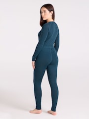 Mountain Warehouse Blue Merino II  Quick Drying Thermal Base Layer Joggers - Image 4 of 9