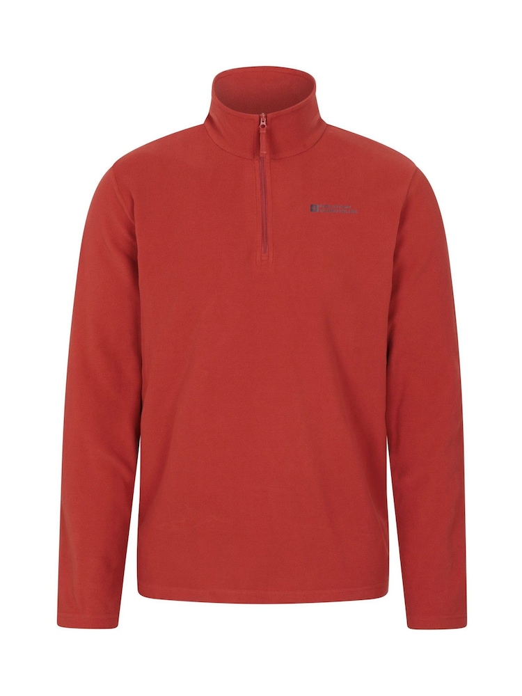 ブライトオレンジ - Mountain Warehouse Camber II ハーフジップ 速乾性フリース - 画像 1 / 5