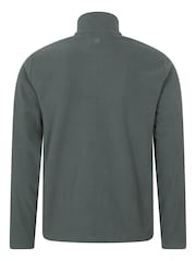 Verde - Mountain Warehouse Raso Full Zip Fleece - Imagen 7 de 9