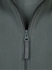 Verde - Mountain Warehouse Raso Full Zip Fleece - Imagen 9 de 9