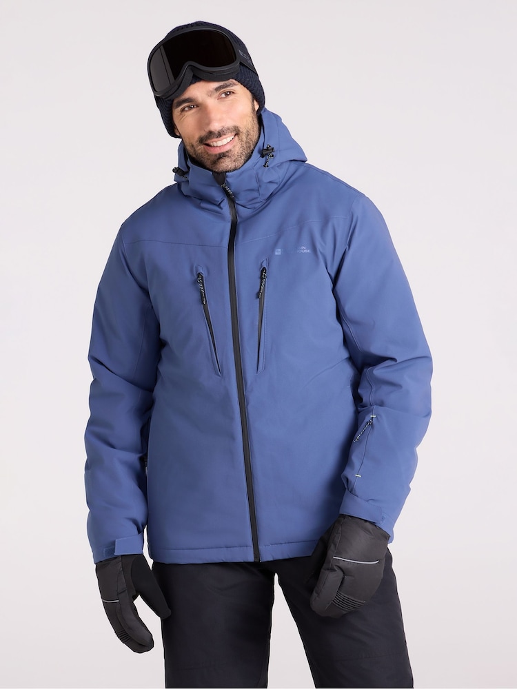 Mountain Warehouse Blue Astro Waterproof Ski Jacket - Image 1 of 12 Mountain Warehouse Blue Astro Waterproof Ski Jacket - Image 1 of 12