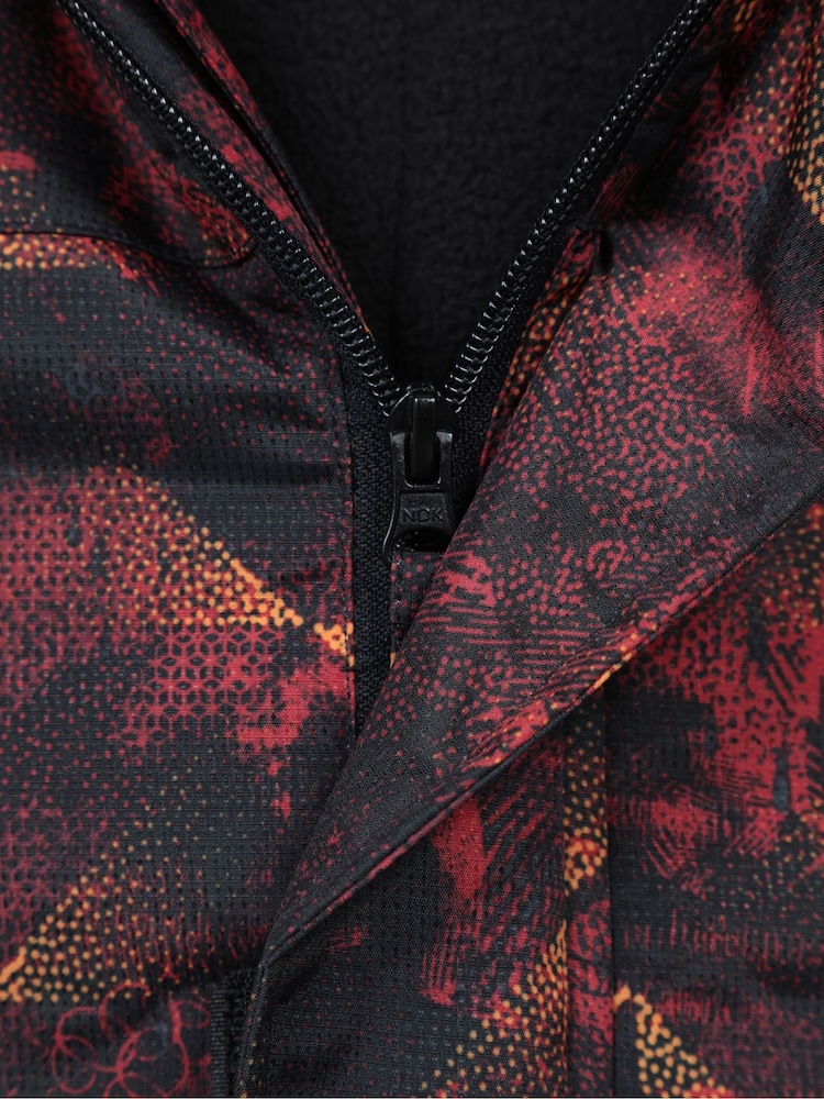 Mountain Warehouse Orange Shadow II Printed Ski Jacket - Image 11 of 11