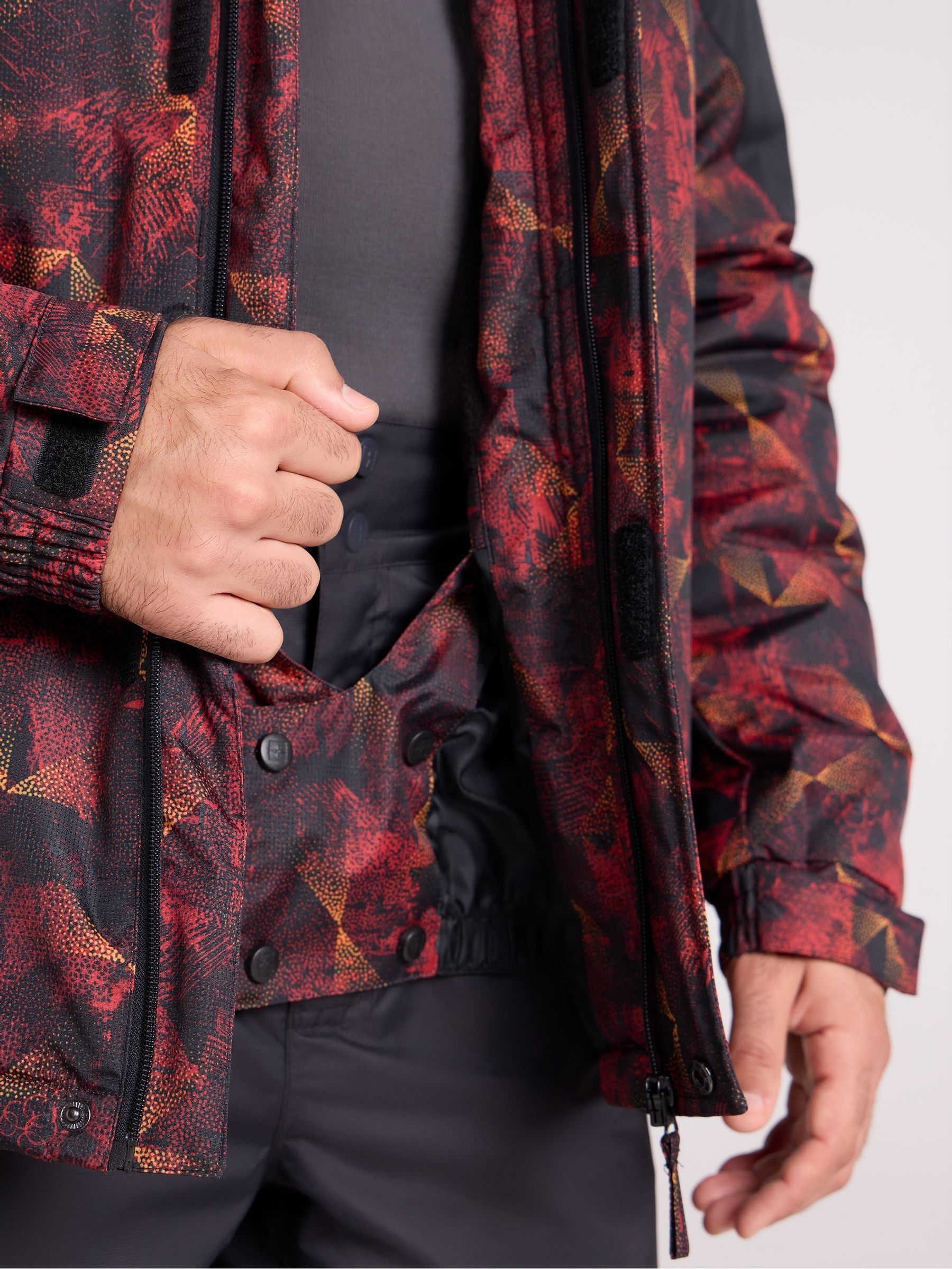 Buy Mountain Warehouse Orange Shadow II Printed Ski Jacket from