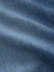 כחול כהה - ג'ינס רחב עם חגורה - תמונה 11 מתוך 12