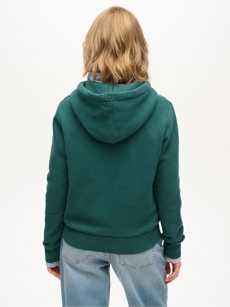 Superdry Green SD&CO Neon Hoodie - Image 2 of 5 Superdry Green SD&CO Neon Hoodie - Image 2 of 5