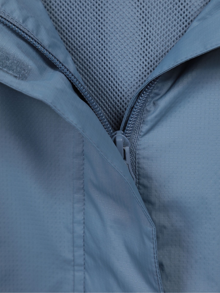 Mountain Warehouse Blue Torrent Womens Lightweight Waterproof Jacket - Image 5 of 5 Mountain Warehouse Blue Torrent Womens Lightweight Waterproof Jacket - Image 5 of 5