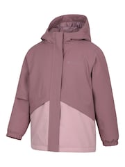 Mountain Warehouse Pink Cyclone Kids Waterproof Padded Jacket - Image 4 of 5