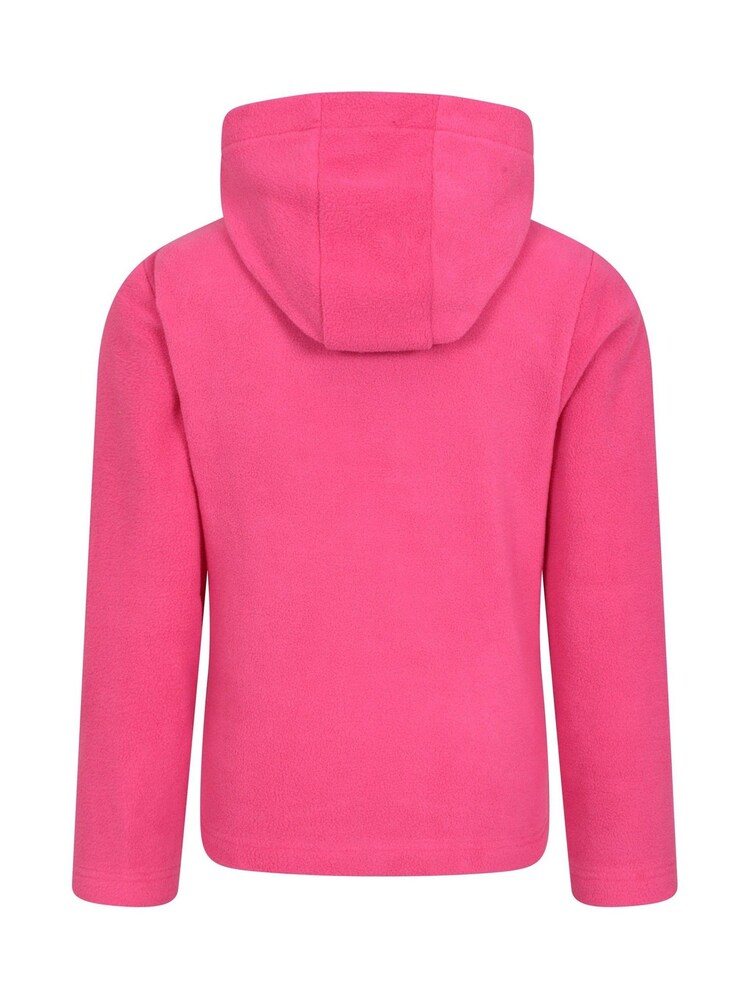 Mountain Warehouse Pink Camber II Kids Fleece Hoodie - Image 2 of 5