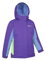 Mountain Warehouse Purple Honey Fleece Lined Snow Ski Jacket - Image 2 of 7