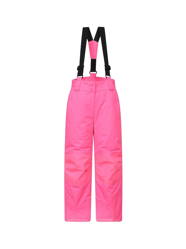 Mountain Warehouse Light Pink Kids Honey Snow Pants - Image 1 of 8