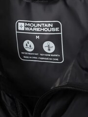 Mountain Warehouse Black/Grey Seasons Water Resistant Padded Gilet - Image 7 of 7