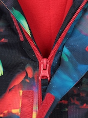 Mountain Warehouse Red Mogal Printed Fleece Lined Snow Ski Jacket - Image 6 of 7