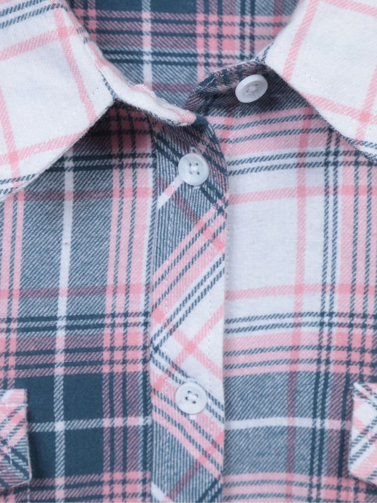 Mountain Warehouse White Willow Brushed Flannel Womens Shirt - Image 5 of 5 Mountain Warehouse White Willow Brushed Flannel Womens Shirt - Image 5 of 5