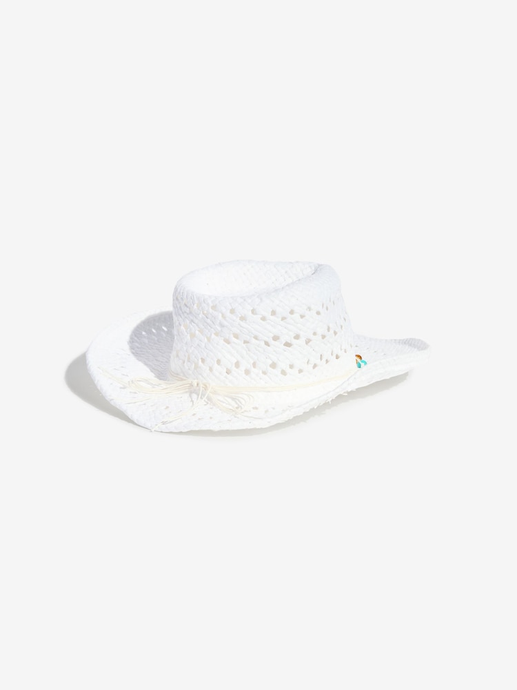 Friends Like These White Western Hat - Image 2 of 3