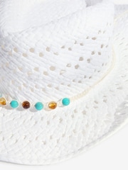 Friends Like These White Western Hat - Image 3 of 3