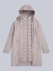 Animal Cream Evie Waterproof 3 In 1 Padded Jacket - Image 1 of 10