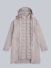 Animal Cream Evie Waterproof 3 In 1 Padded Jacket - Image 2 of 10