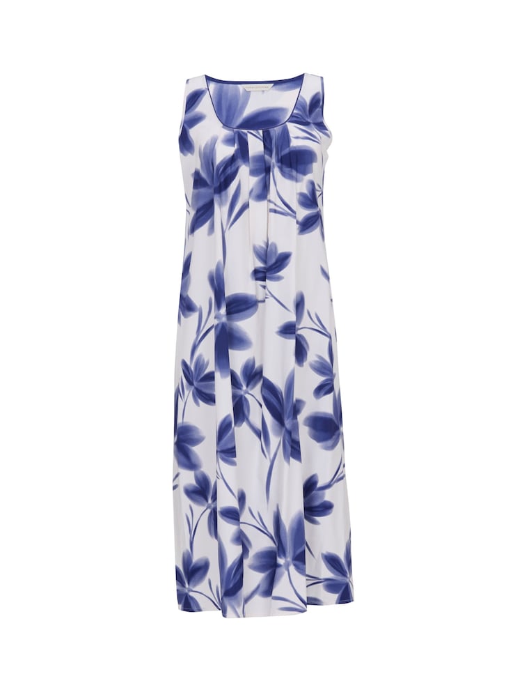 Cyberjammies Blue Floral Print Strapless Long Nightdress - Image 4 of 4 Cyberjammies Blue Floral Print Strapless Long Nightdress - Image 4 of 4