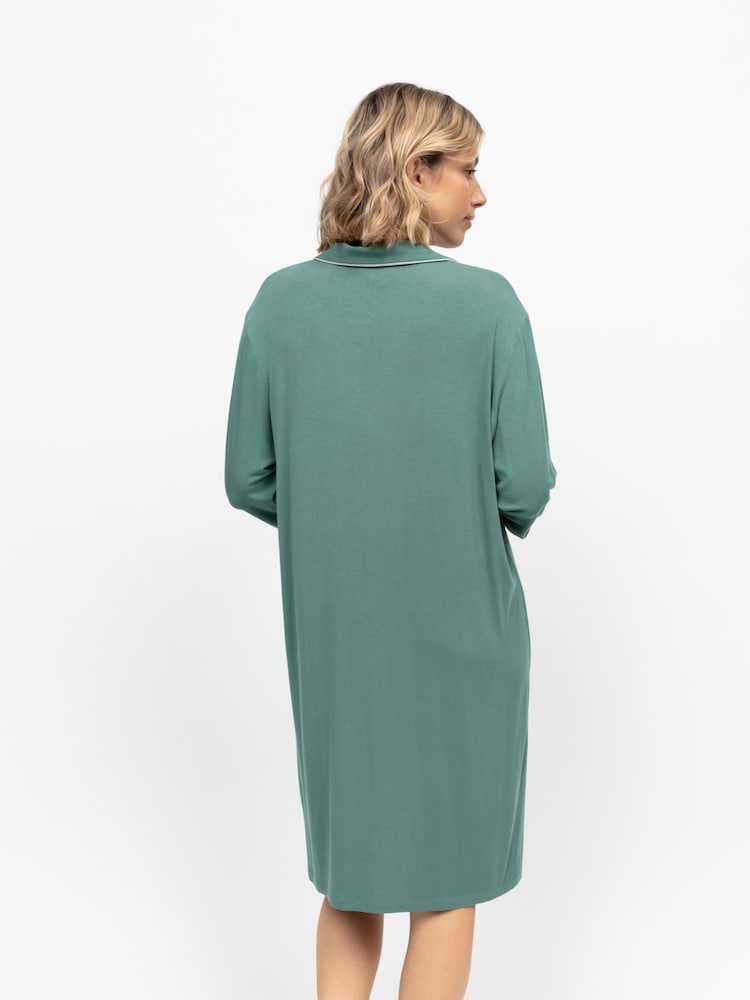 Cyberjammies Green Revere Jersey L/Slv Nightshirt - Image 2 of 4 Cyberjammies Green Revere Jersey L/Slv Nightshirt - Image 2 of 4