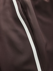 Marron chocolat rayé - Pantalon ample à dos élastique - Image 5 de 6