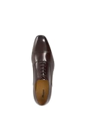 Dune London Brown Solver Oxford Shoes - Image 5 of 6