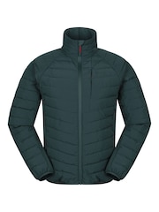 Mountain Warehouse Green Tarragona  Ultra Hybrid Jacket - Image 1 of 5