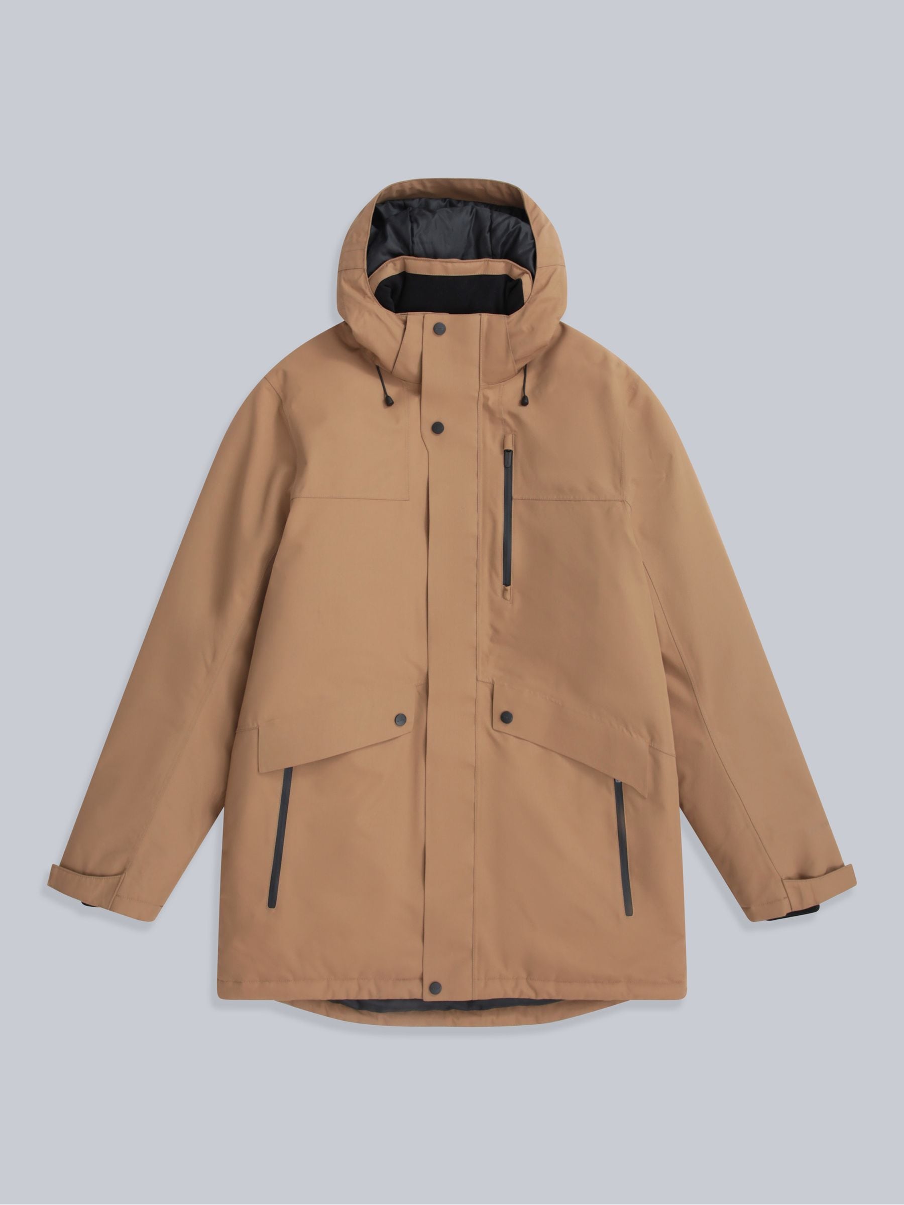 Animal Men's Natural Lisbon Waterproof Coat - Image 1