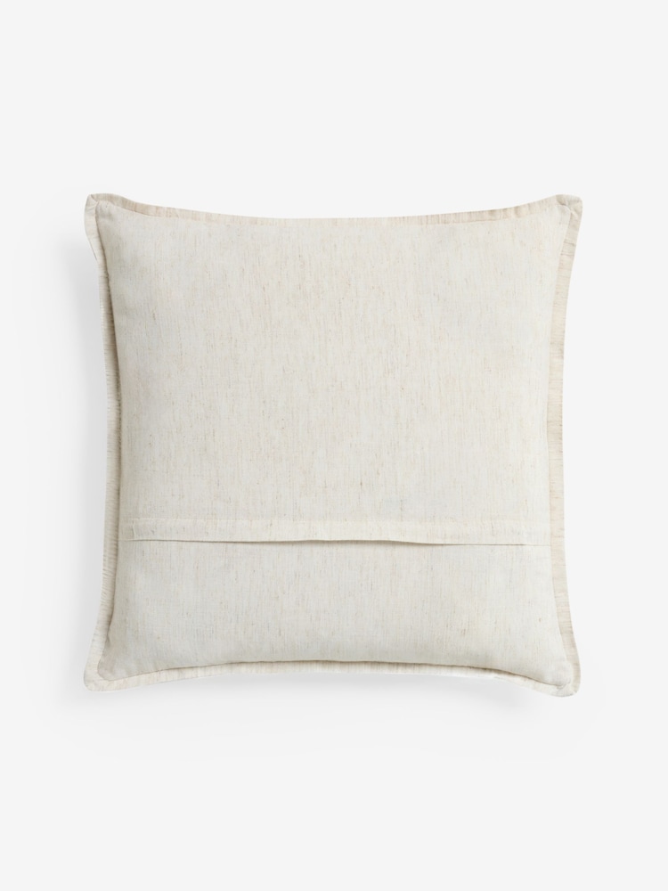 Natural Seasonal Pumpkin Print Cushion - Image 4 of 4 Natural Seasonal Pumpkin Print Cushion - Image 4 of 4