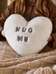 Natural Faux Fur Handwarmer Cushion - Image 1 of 5
