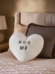 Natural Faux Fur Handwarmer Cushion - Image 2 of 5