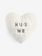 Natural Faux Fur Handwarmer Cushion - Image 4 of 5