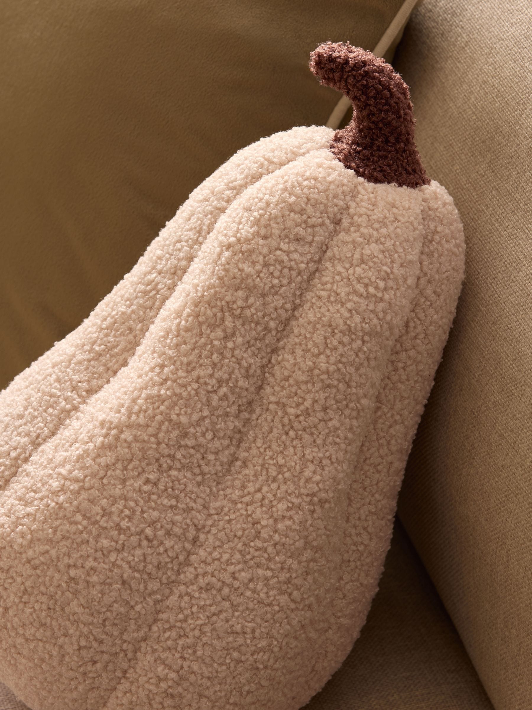 Buy Light Natural 3D Squash Cushion from Next USA