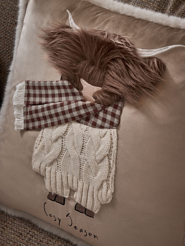 Accogliente cuscino autunnale Hamish - Immagine 4 di 4