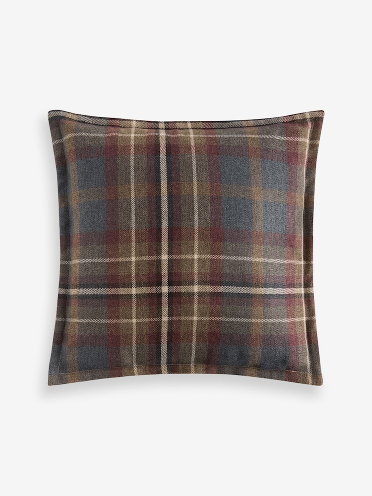 50x50 Heritage Check Cushion - Image 2 of 4 50x50 Heritage Check Cushion - Image 2 of 4
