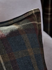 50x50 Heritage Check Cushion - Image 4 of 4