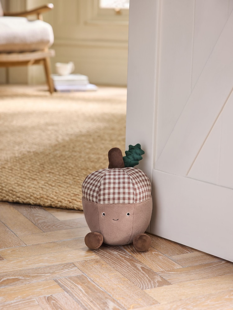 Brown Autumn Acorn Doorstop - Image 1 of 3