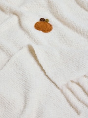 Natural Crochet Pumpkin Throw - Image 6 of 7