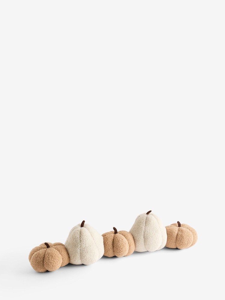 Natural Autumn Pumpkin Draught Excluder - Image 3 of 3 Natural Autumn Pumpkin Draught Excluder - Image 3 of 3