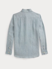 Polo Ralph Lauren prugasta platnena košulja - Slika 2 od 2