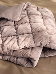 Natural Darcie Textured Quilted Bedspread - Image 6 of 6