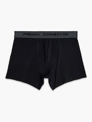 French Connection Black Stretch Boxers 3-Pack - Image 2 of 3
