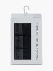 French Connection Black Stretch Boxers 3-Pack - Image 3 of 3