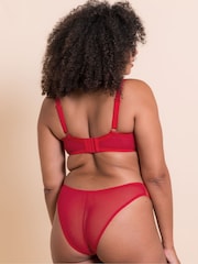 Curvy Kate Red Pucker Up Brazilian Briefs - Image 3 of 7