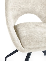 Julian Bowen Set of 2 Cream Jonah Dining Chairs - Image 8 of 11