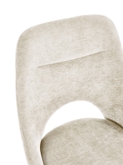 Julian Bowen Set of 2 Cream Jonah Dining Chairs - Image 9 of 11