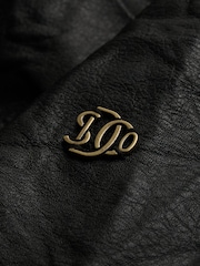 Superdry Black Leather Jacket - Image 8 of 8
