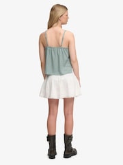 Superdry White Mini Tie Skirt - Image 2 of 5