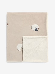 Natural Cosy Sheep Fleece Throw - Image 8 of 8