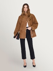 ANINE BING Brown Roux Suede Jacket - Image 3 of 5