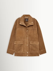 ANINE BING Brown Roux Suede Jacket - Image 4 of 5